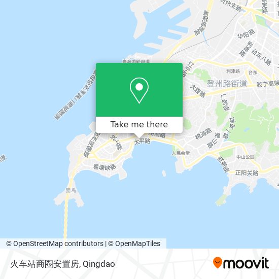 火车站商圈安置房 map