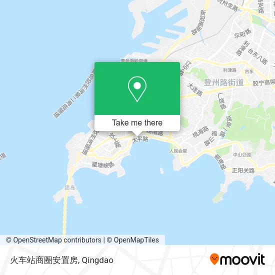 火车站商圈安置房 map