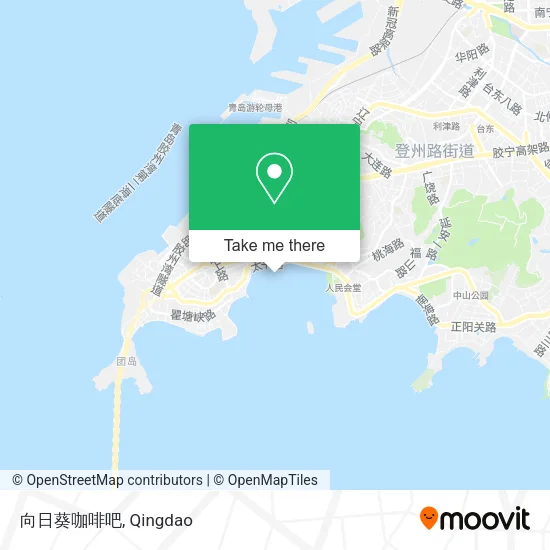 向日葵咖啡吧 map