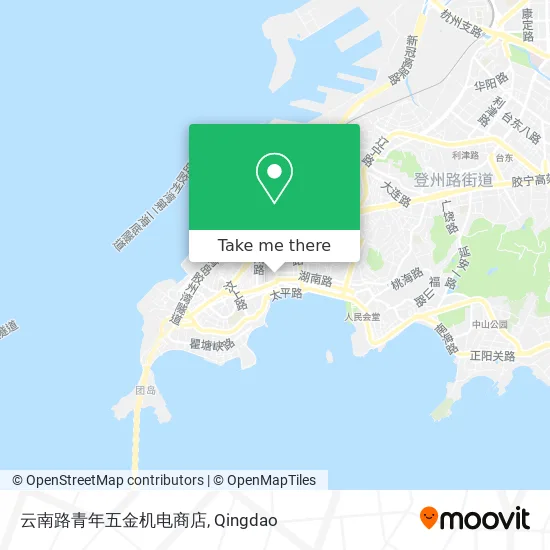 云南路青年五金机电商店 map