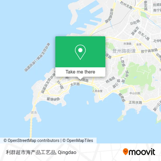 利群超市海产品工艺品 map