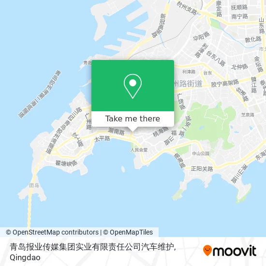 青岛报业传媒集团实业有限责任公司汽车维护 map