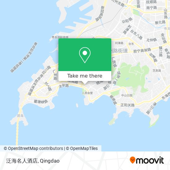 泛海名人酒店 map