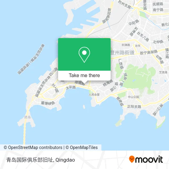 青岛国际俱乐部旧址 map