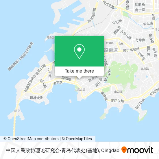 中国人民政协理论研究会-青岛代表处(基地) map