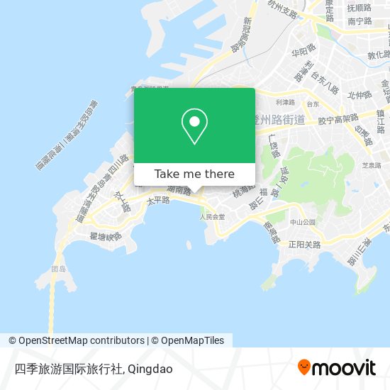 四季旅游国际旅行社 map