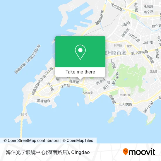 海信光学眼镜中心(湖南路店) map