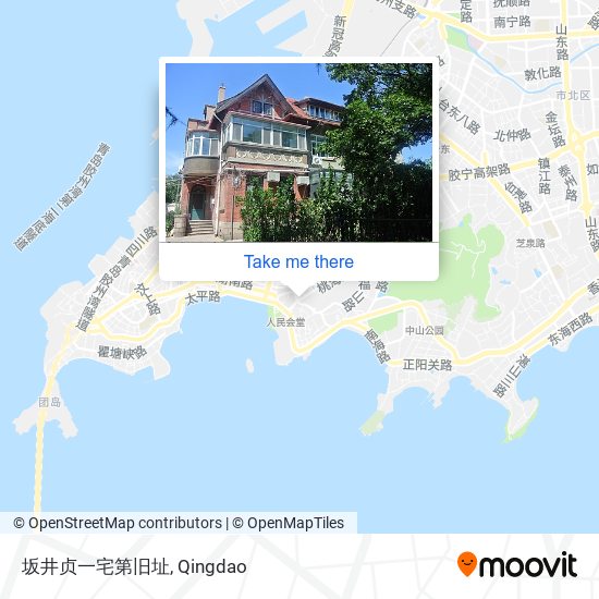 坂井贞一宅第旧址 map