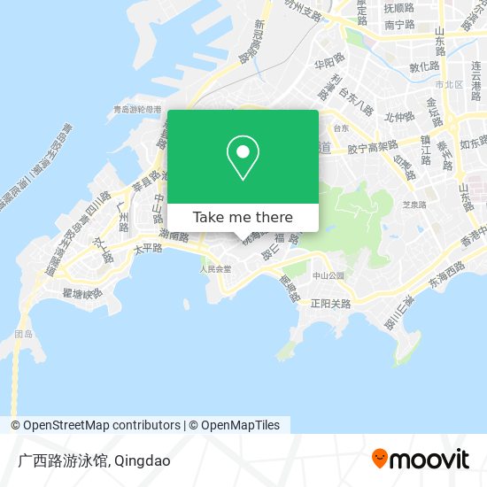 广西路游泳馆 map