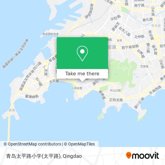 青岛太平路小学 map