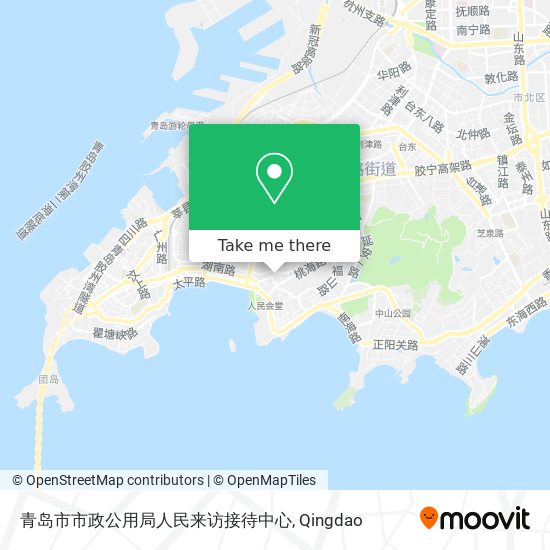 青岛市市政公用局人民来访接待中心 map