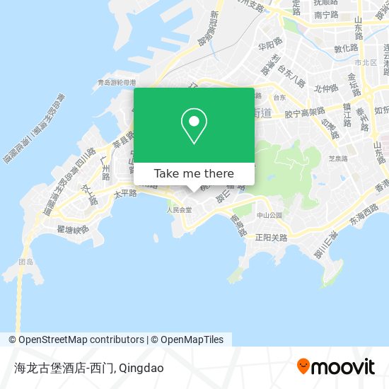 海龙古堡酒店-西门 map