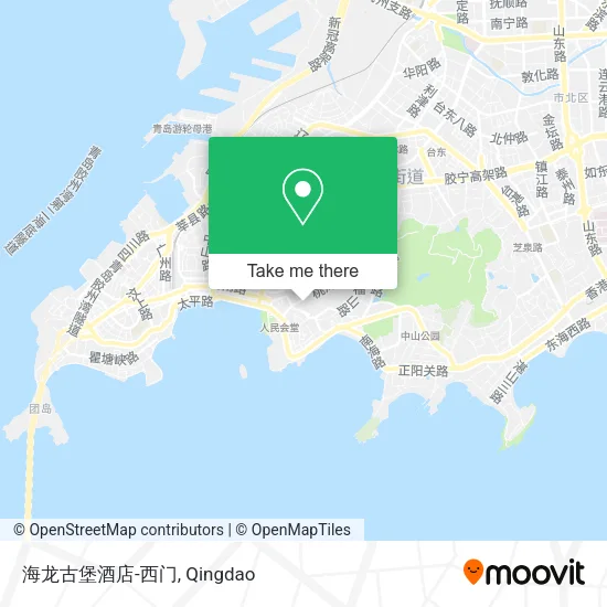 海龙古堡酒店-西门 map