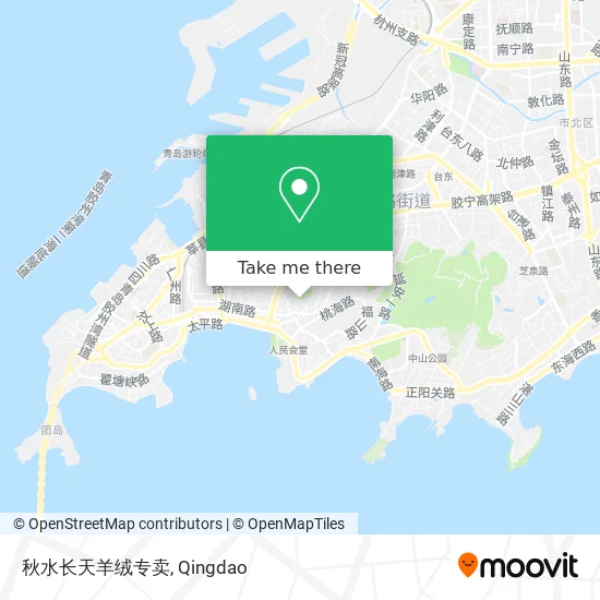秋水长天羊绒专卖 map