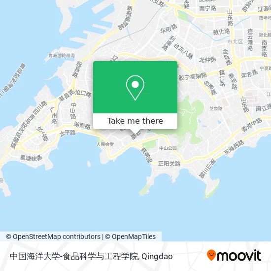 中国海洋大学-食品科学与工程学院 map
