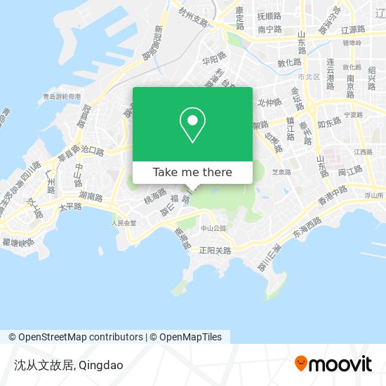 沈从文故居 map