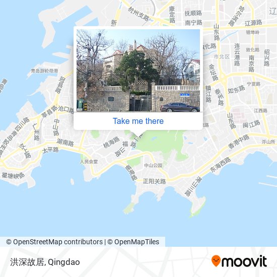 洪深故居 map
