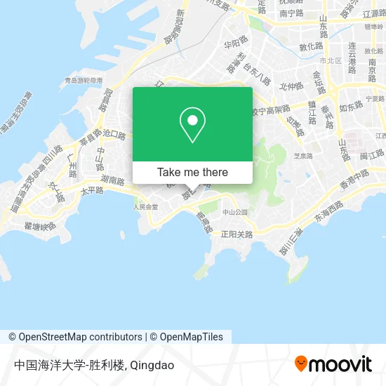 中国海洋大学-胜利楼 map