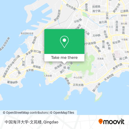 中国海洋大学-文苑楼 map