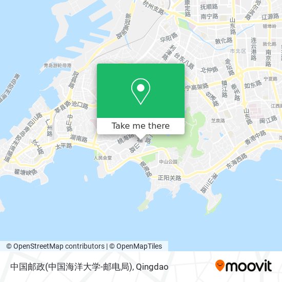 中国邮政(中国海洋大学-邮电局) map