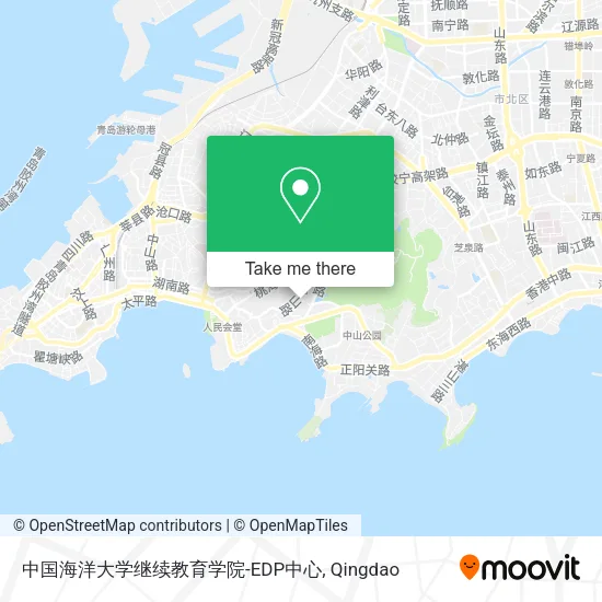 中国海洋大学继续教育学院-EDP中心 map