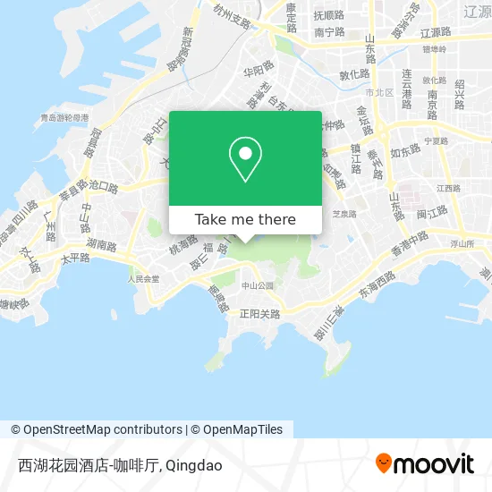 西湖花园酒店-咖啡厅 map