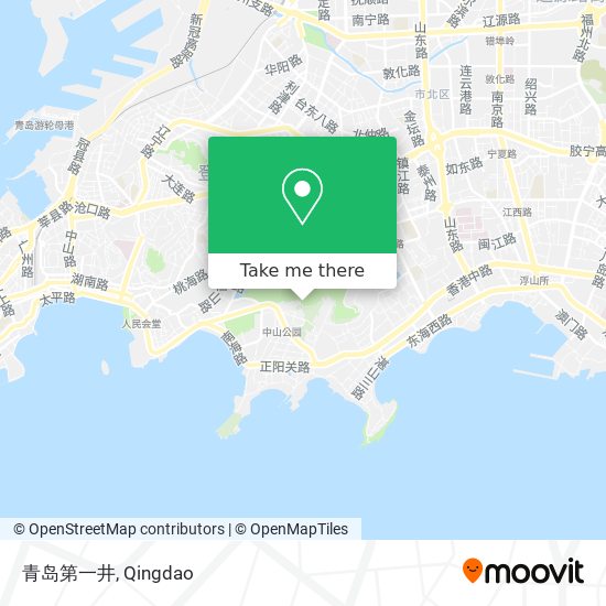 青岛第一井 map