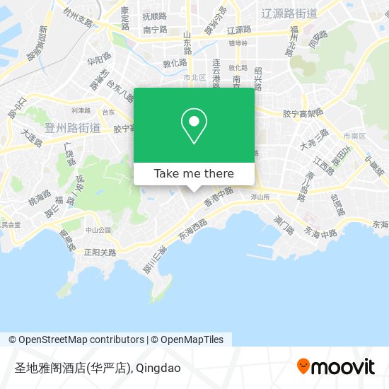 圣地雅阁酒店(华严店) map