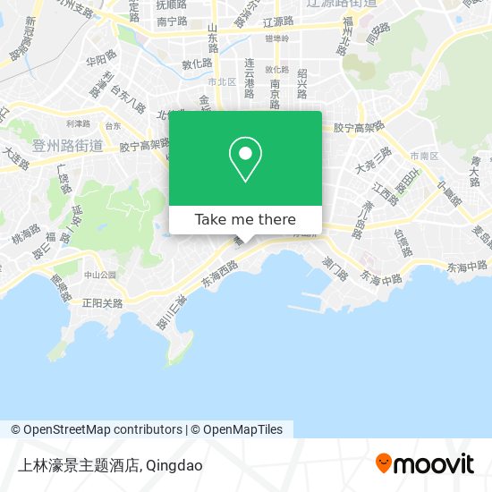 上林濠景主题酒店 map