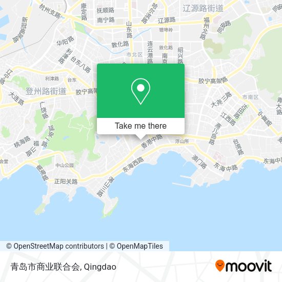 青岛市商业联合会 map