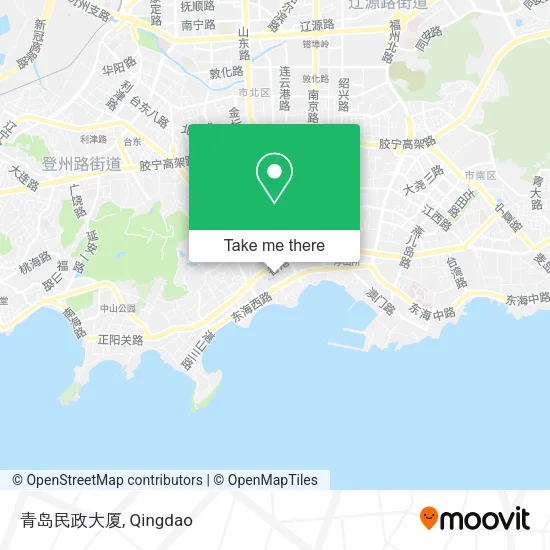 青岛民政大厦 map