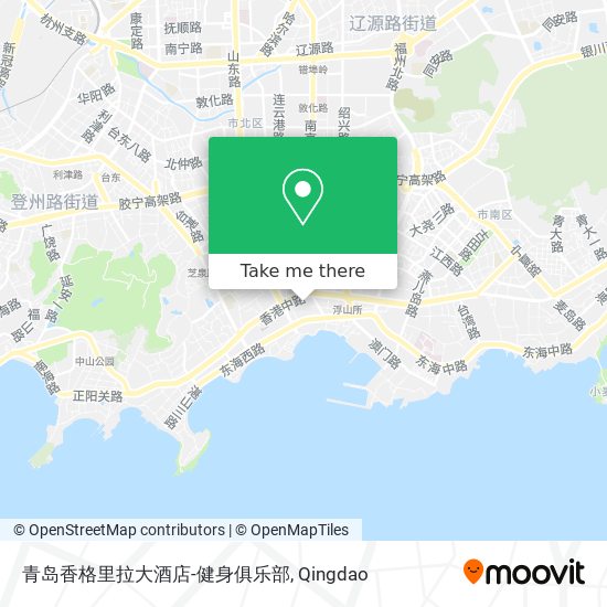 青岛香格里拉大酒店-健身俱乐部 map