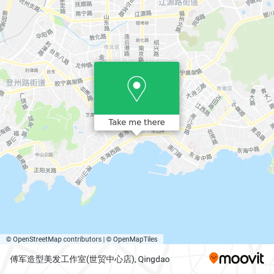 傅军造型美发工作室(世贸中心店) map