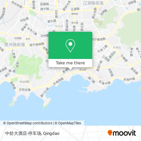 中纺大酒店-停车场 map