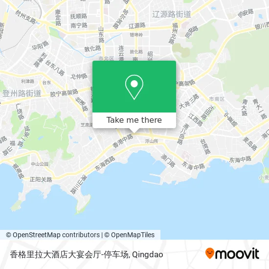香格里拉大酒店大宴会厅-停车场 map