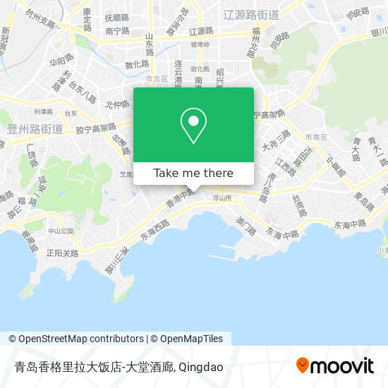 青岛香格里拉大饭店-大堂酒廊 map