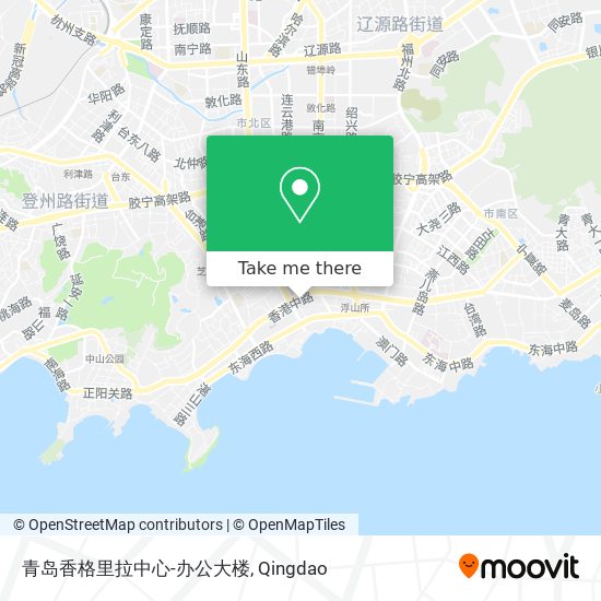 青岛香格里拉中心-办公大楼 map