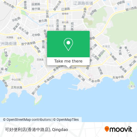 可好便利店(香港中路店) map