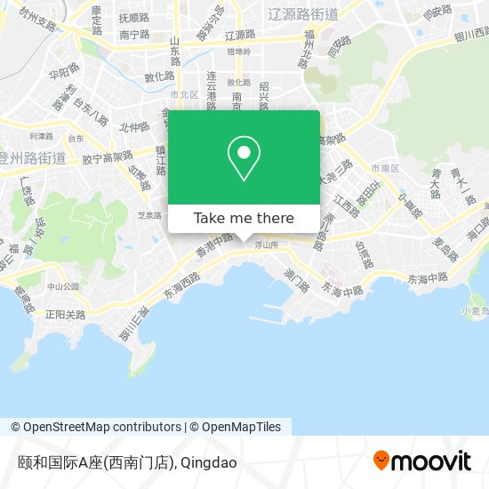 颐和国际A座(西南门店) map