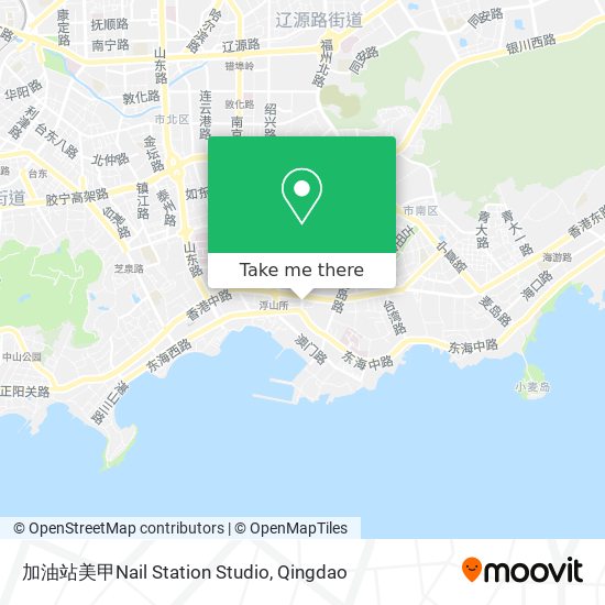 加油站美甲Nail Station Studio map