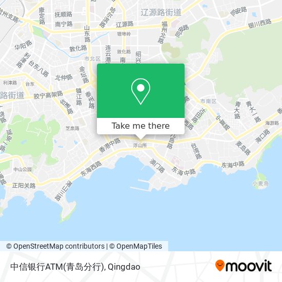 中信银行ATM(青岛分行) map
