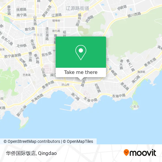 华侨国际饭店 map