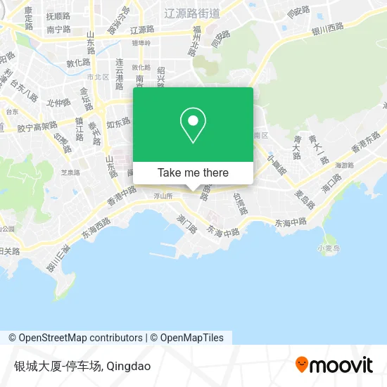 银城大厦-停车场 map