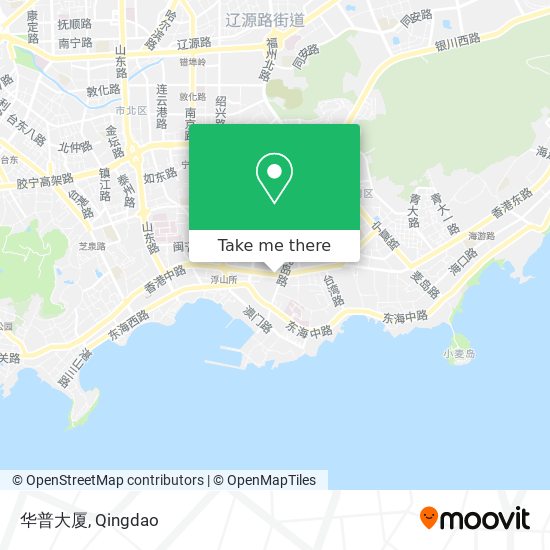 华普大厦 map