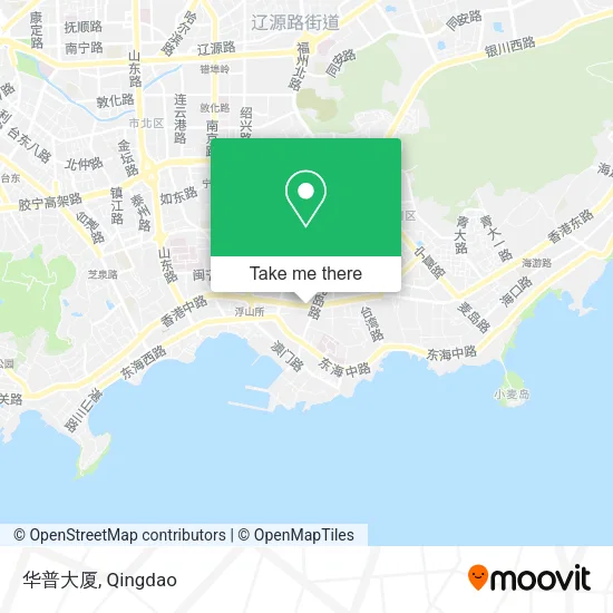 华普大厦 map
