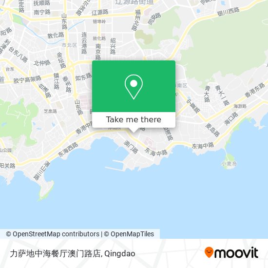 力萨地中海餐厅澳门路店 map