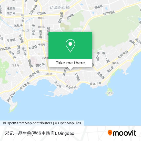 邓记一品生煎(香港中路店) map