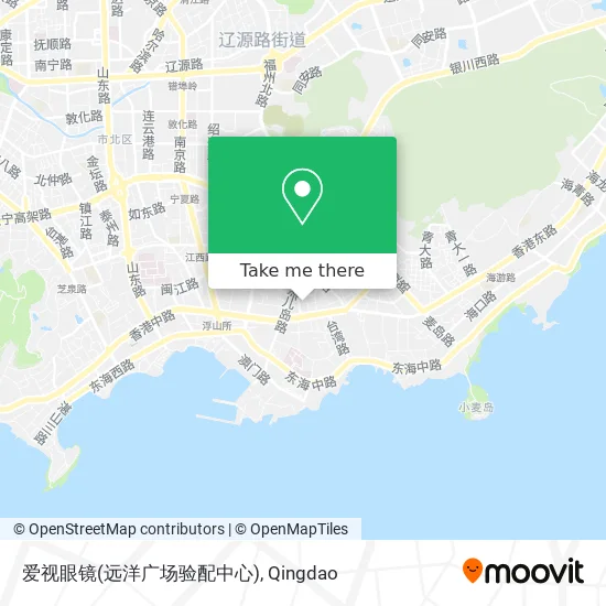 爱视眼镜(远洋广场验配中心) map