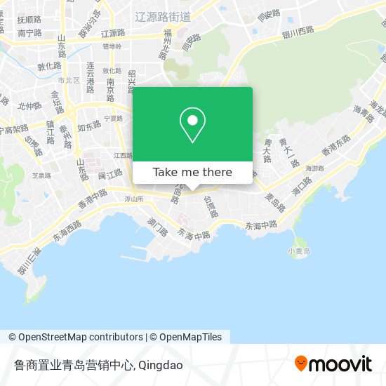 鲁商置业青岛营销中心 map
