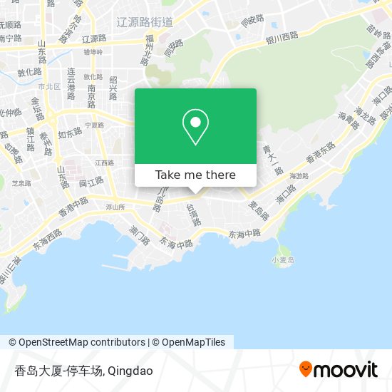 香岛大厦-停车场 map